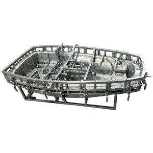 forma do formowania rotacyjnego kadłuba łodzi