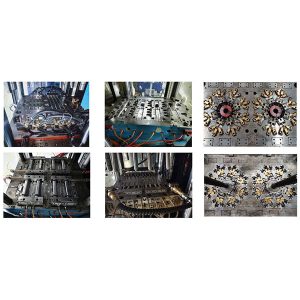 Rozwiązanie w zakresie form wtryskowych wielokomorowych