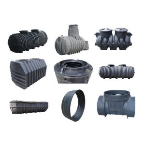 rotomoldowany podziemny zbiornik na wodę